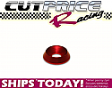 Go Kart Countersunk Washer 6mmID Red NEW